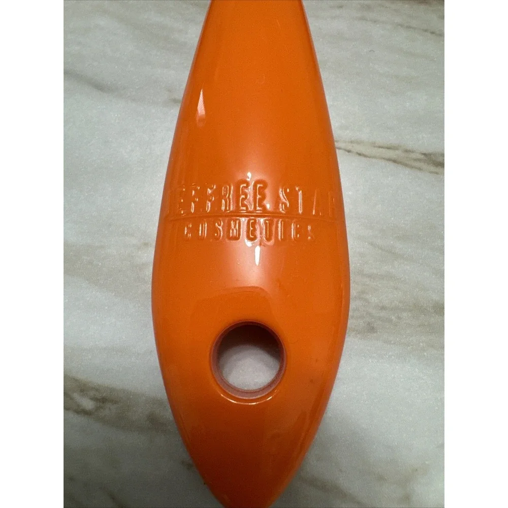 JEFFREE STAR COSMETICS HAND STAR MIRROR ORANGE/ BLACK HALLOWEEN*See Description!